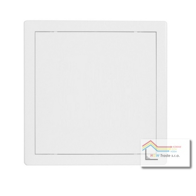 Dvierka vaňové plast.300x300 biele