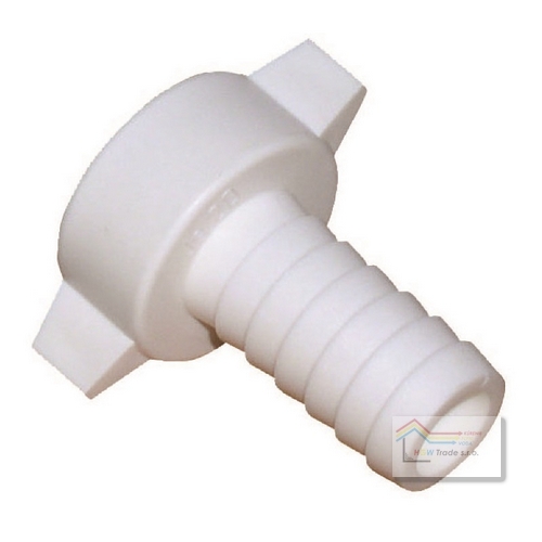 Hadicová koncovka plast (matica 5/4"-hrdlo D25mm-1")