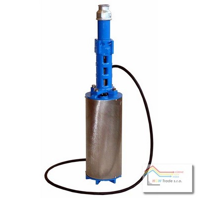 Čerpadlo ponorné PKVU liatina s nerez.plášťom 1",3-fáz,25m kábel