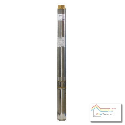 Ponorné nerez.čerpadlo 4",230V,4SDFM54/14,30m kábel,h=92m,Qn=135l/min