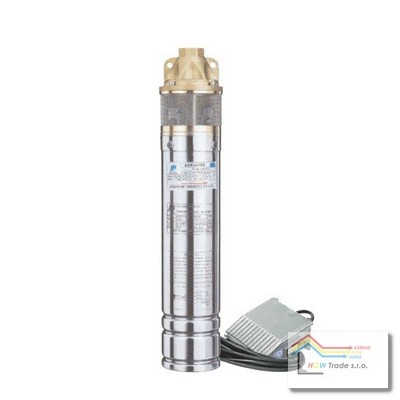 Ponorné nerez.čerpadlo 4SKM100+štart.box,20m kabel,0,75kW,230V