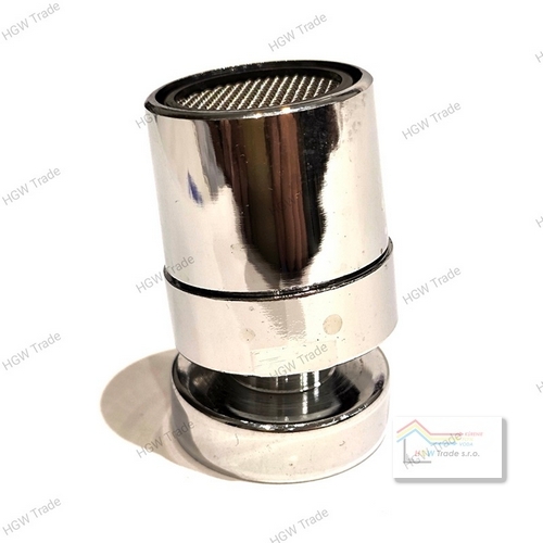Perlátor s kĺbom pre trub.ram.F22/1 vnút.závit,chróm
