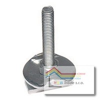 Zostava jazdec,kruh.podložka,záv.tyčka M10x80,matica,pre C40x20