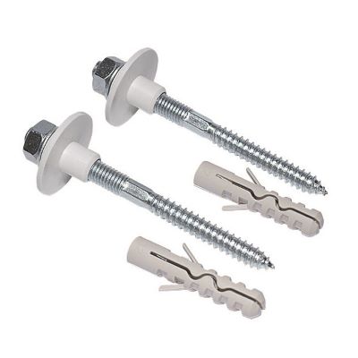 Skrutky k pisoáru-sada M10x120mm s kombi vrutom a krytkou