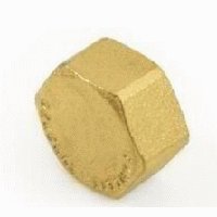 Viečko šesťhran mosadz 3/4"