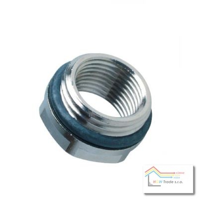 Redukcia MF1/2"-3/8" "PR10/15" Cr s gum.tes.