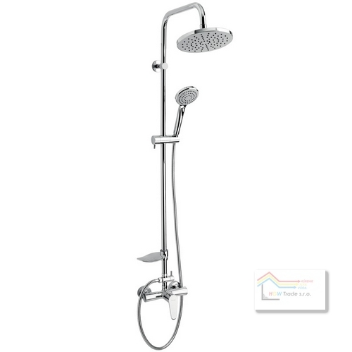 Sprchová súprava + sprch. batéria s horným vývodom,96062,0