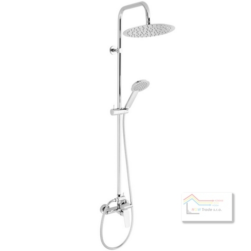 Sprchová súprava + sprch. batéria s horným vývodom,38062