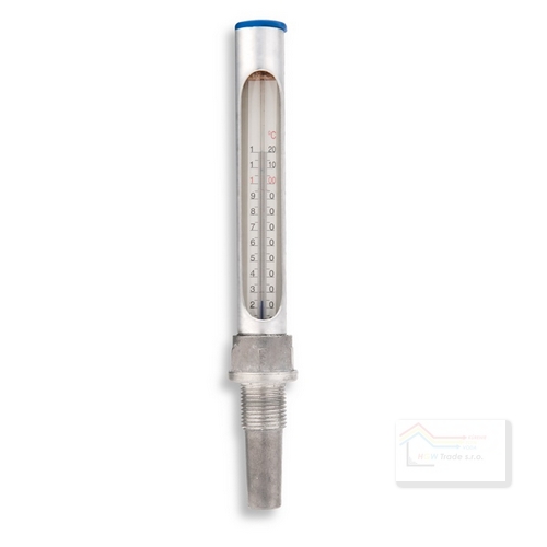 Teplomer 1/2" hliník.priamy 150°C